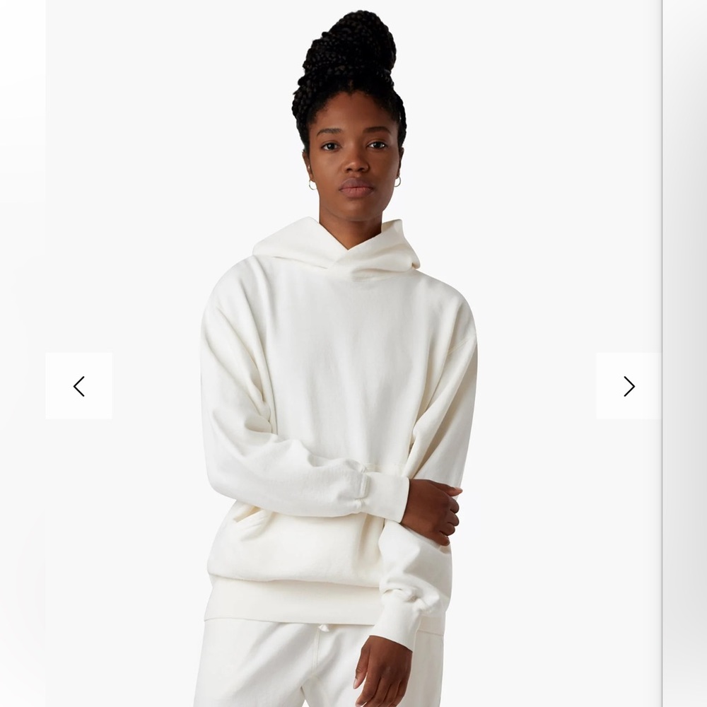 TKEES | NWOT! Core Hoodie Size: Cream White Size: 1